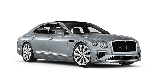 Bentley Tunbridge Wells New Bentley Flying Spur sedan front three quarter in Silverlake paint