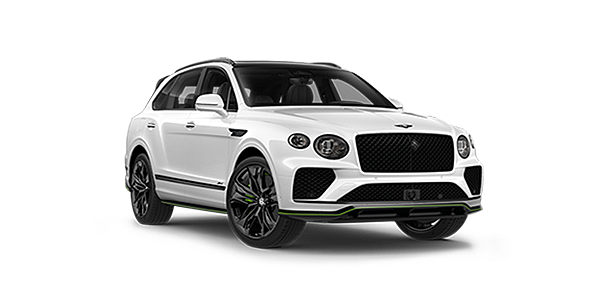 Bentley Tunbridge Wells Bentley Bentayga Speed SUV in Snow Quartz Pearlescent by Mulliner white paint