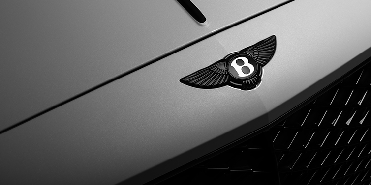Bentley Tunbridge Wells Bentley Flying Spur Black Edition sedan bonnet with black Bentley Wings emblem